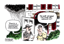HURRICANE EVACUATION by Jimmy Margulies