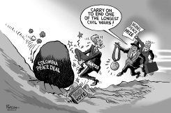 NOBEL PEACE PRIZE 2016 by Paresh Nath