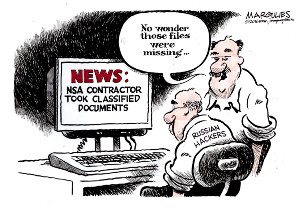 NSA Contractor Took Classifed Documents color