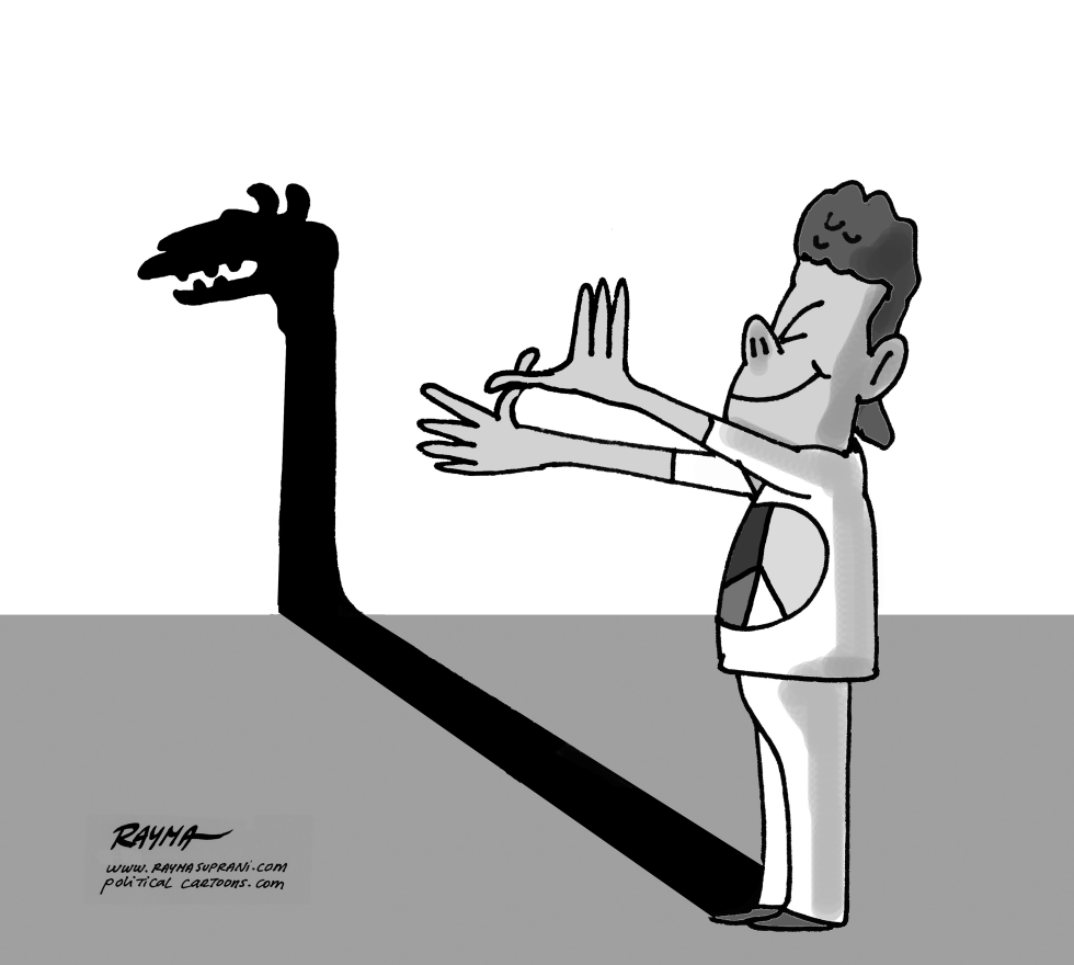 Peace Treaty in Colombia BW