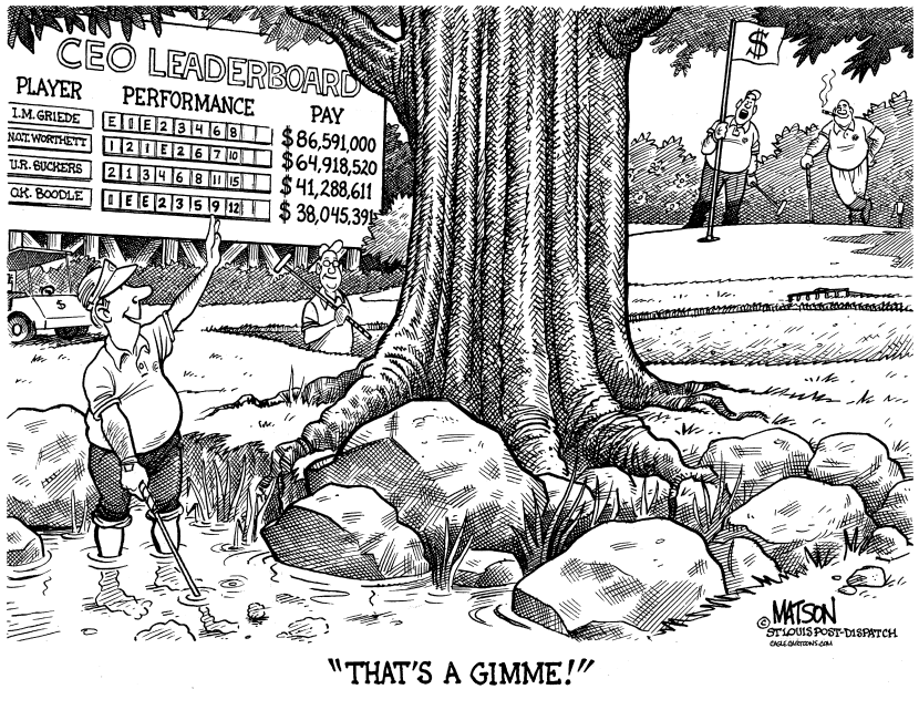 CEO Pay Golf Tournament