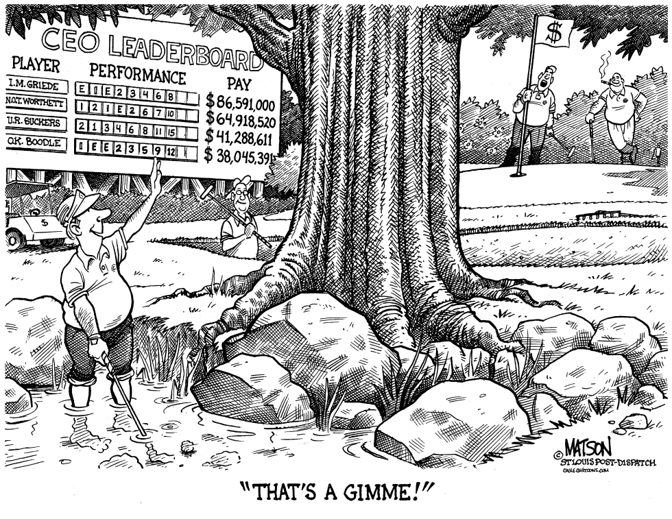 CEO Pay Golf Tournament