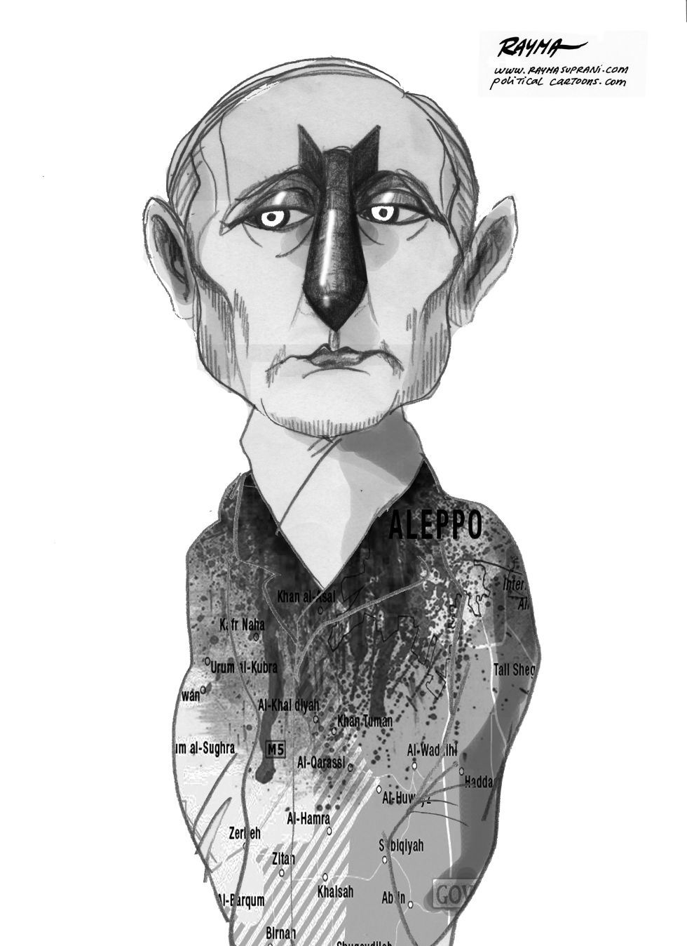 PUTIN AND SYRIA BW