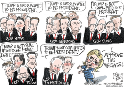 GOP ENDORSEMENT  by Pat Bagley