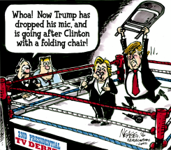 2ND DEBATE by Steve Nease