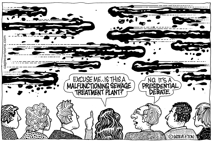 Presidential Debate Poopslinging