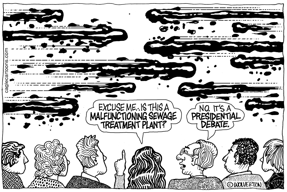 Presidential Debate Poopslinging