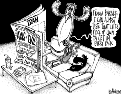 BUSH AND IRANS NUCLEAR AMBITIONS  by Brian Adcock
