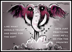 GOP TRUMPOCALYPSE by J.D. Crowe