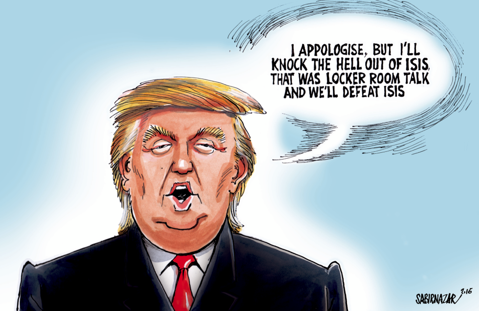 Trump defends himself in second debate