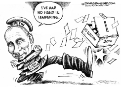 RUSSIA AND 2016 TAMPERING by Dave Granlund