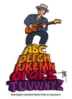 BOB DYLAN by Arend Van Dam