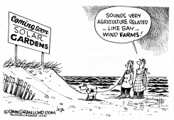 SOLAR GARDENS  by Dave Granlund