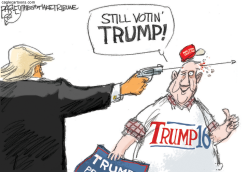 TRUMP'S BASE  by Pat Bagley