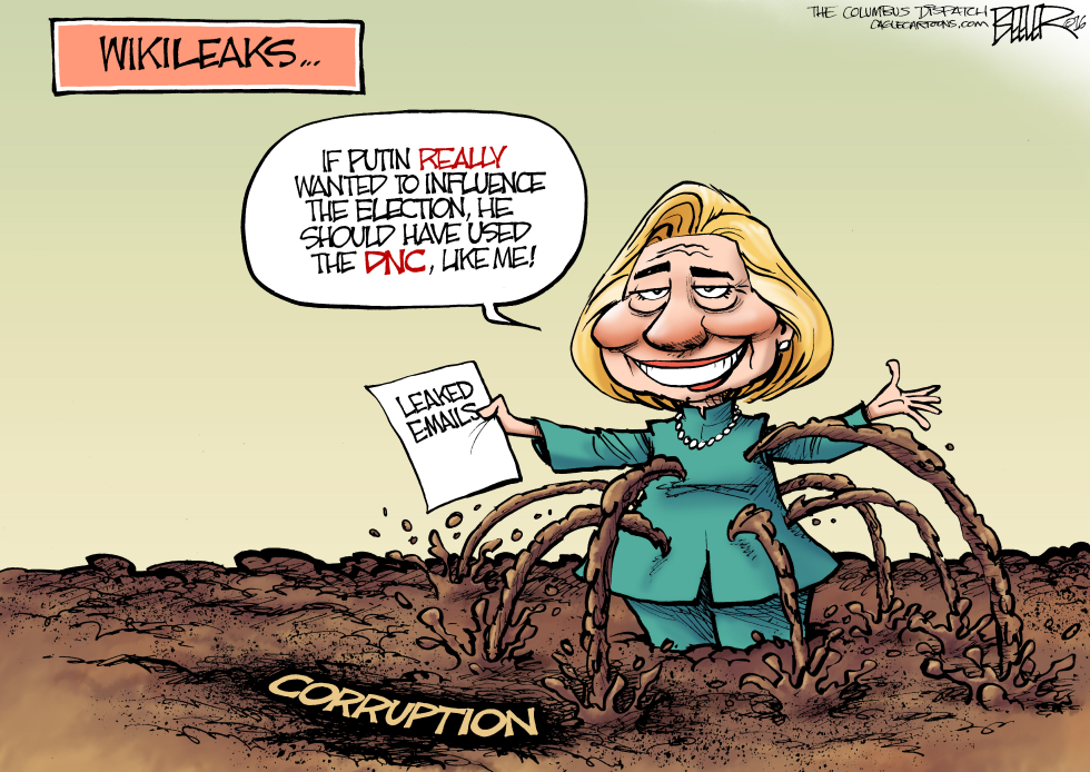 Leaky Hillary COLOR