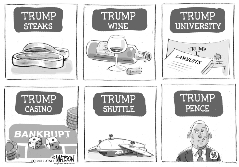 The Trump Brand Rubs Off On Mike Pence