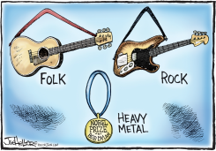 BOB DYLAN by Joe Heller