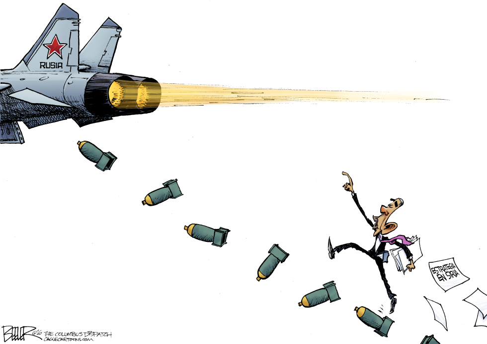  BOMBARDEO EN SIRIA  by Nate Beeler