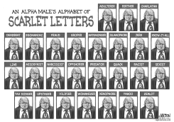 THE TRUMP SCARLET LETTERS by R.J. Matson