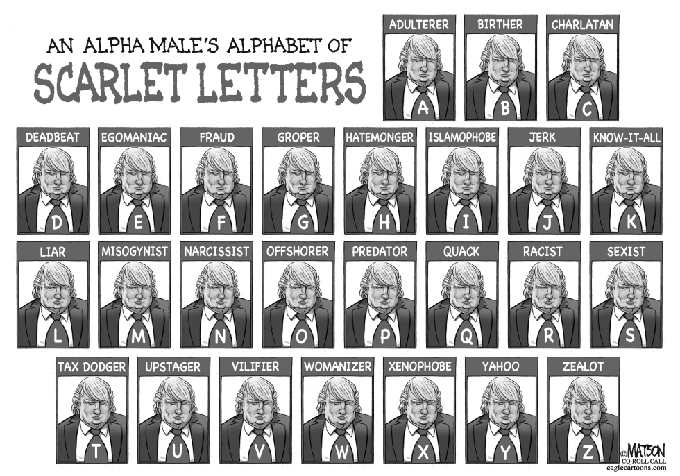The Trump Scarlet Letters