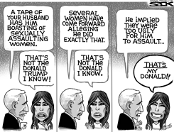 MELANIA'S MAN by Steve Sack