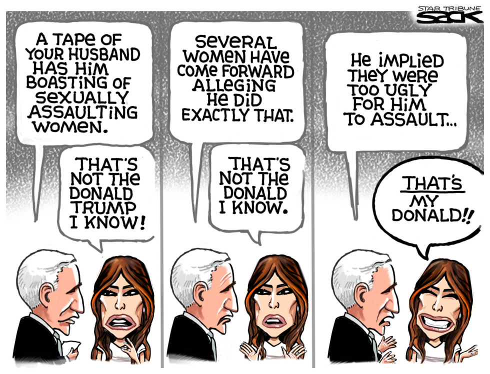  MELANIA'S MAN by Steve Sack