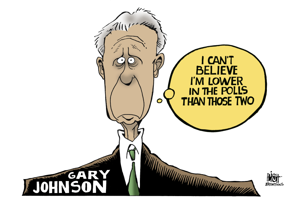 GARY JOHNSON, COLOR