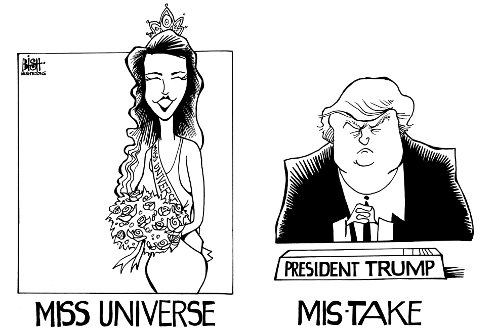 MISS UNIVERSE, MISTAKE, B/W