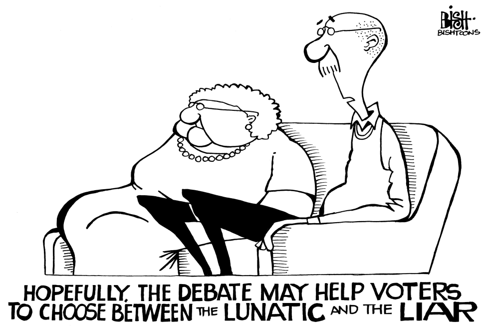 DEBATE CHOICES, B/W