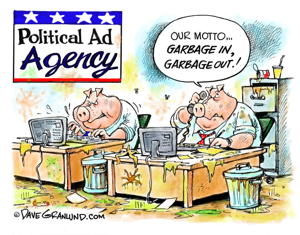  POLITICAL AD AGENCIES by Dave Granlund