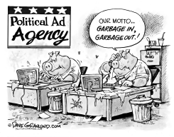 POLITICAL AD AGENCIES by Dave Granlund