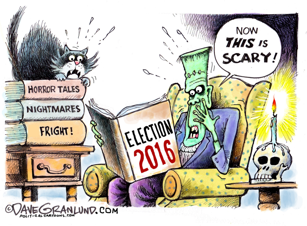 Election 2016 scary COLOR