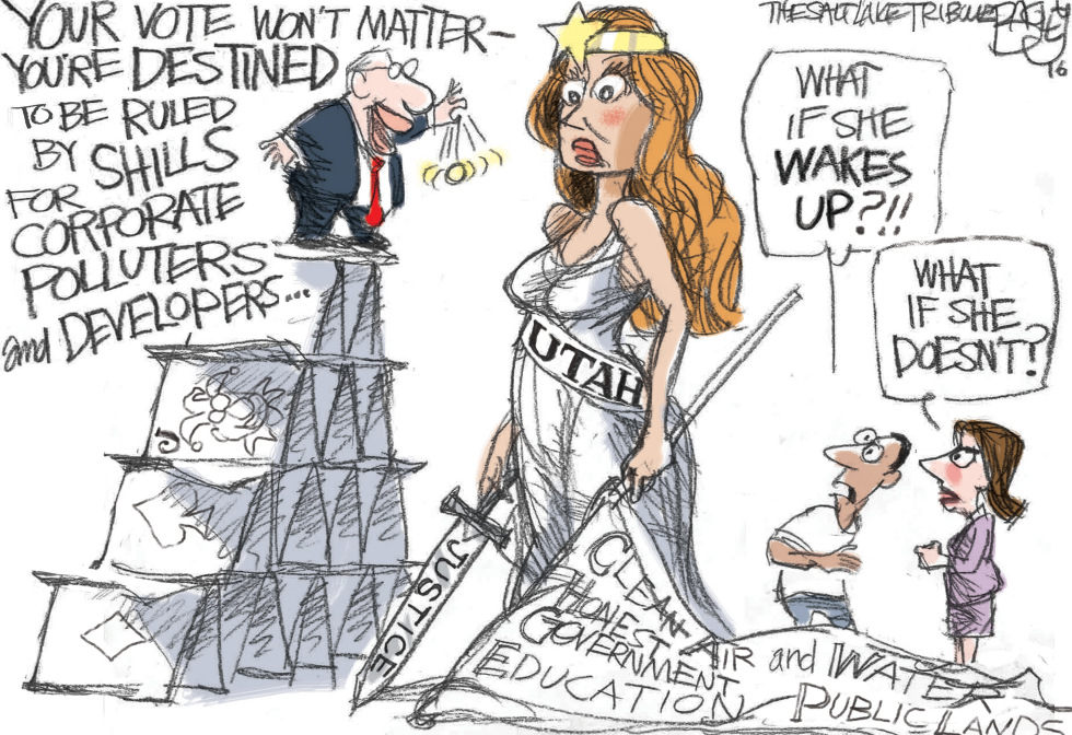  VOTE UTAH by Pat Bagley