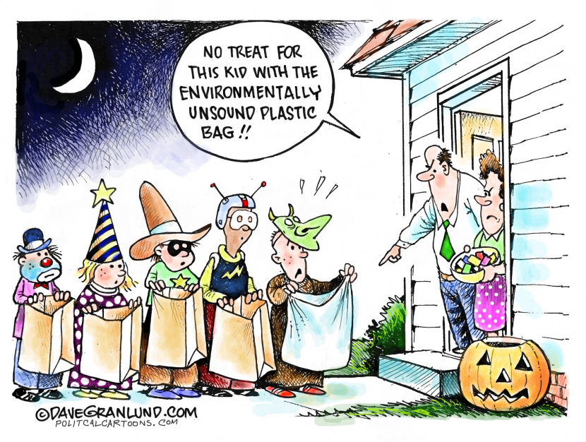 CORRECT Plastic bag usage COLOR