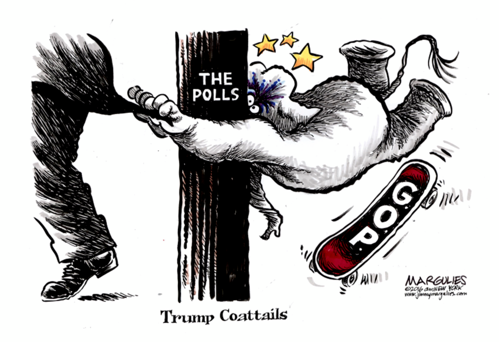 Trump and 2016 Republicans color