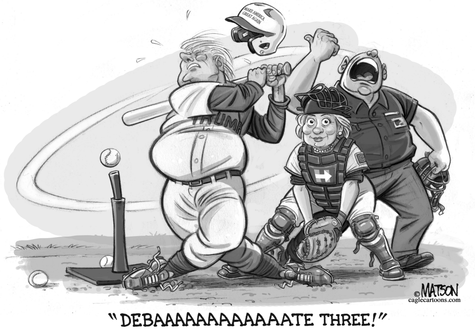 Trump Goes Down Swinging At Debates