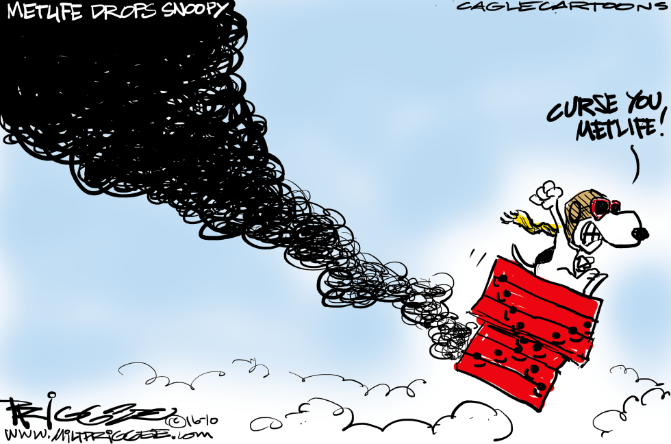 Met Life Drops Snoopy COLOR