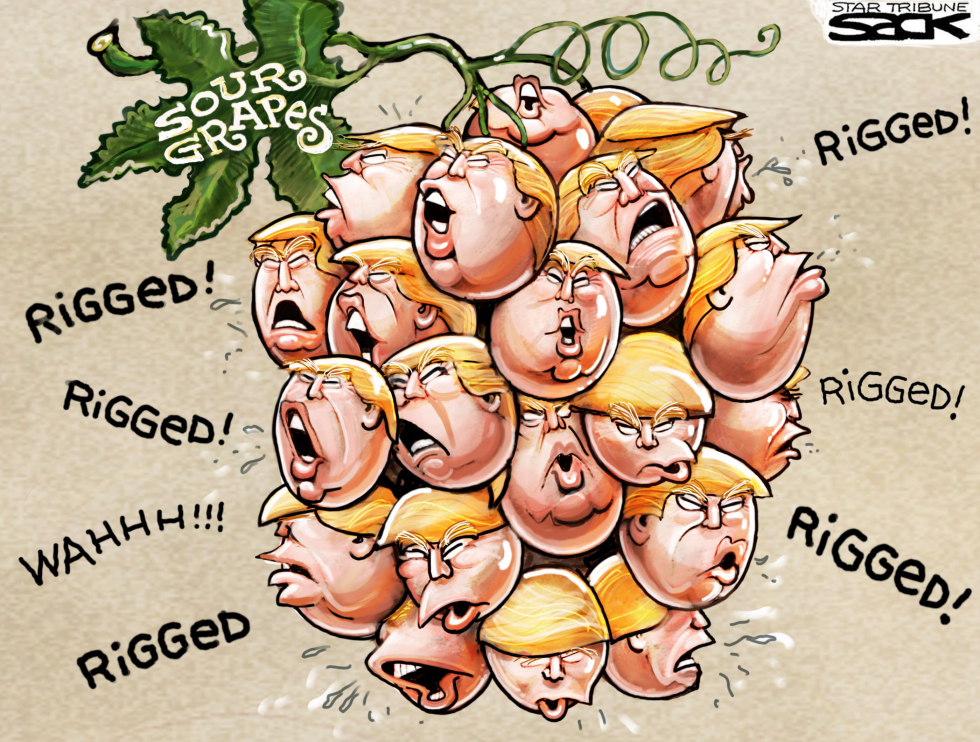  GRAPE GRIPES by Steve Sack