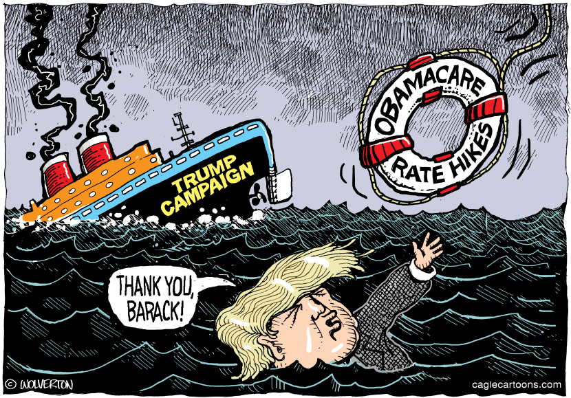 Obamacare Saves Trump's Life