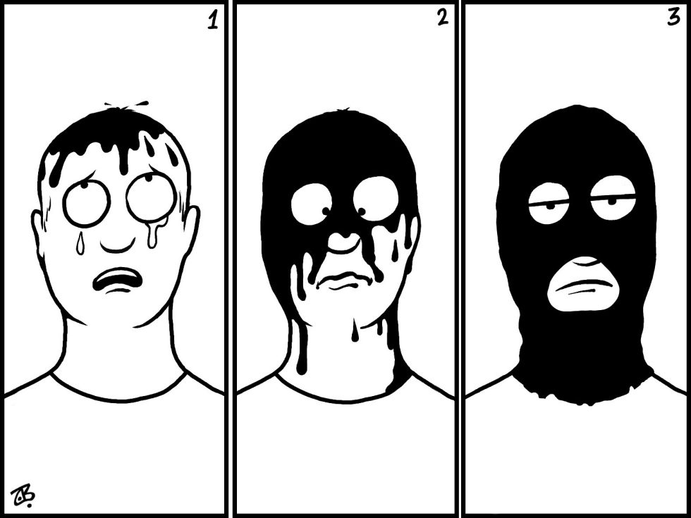 the mask