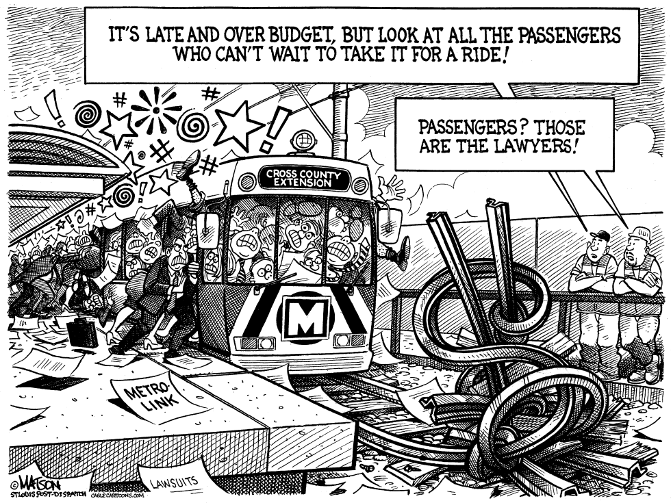  ST. LOUIS METROLINK EXTENSION BOONDOGGLE by RJ Matson