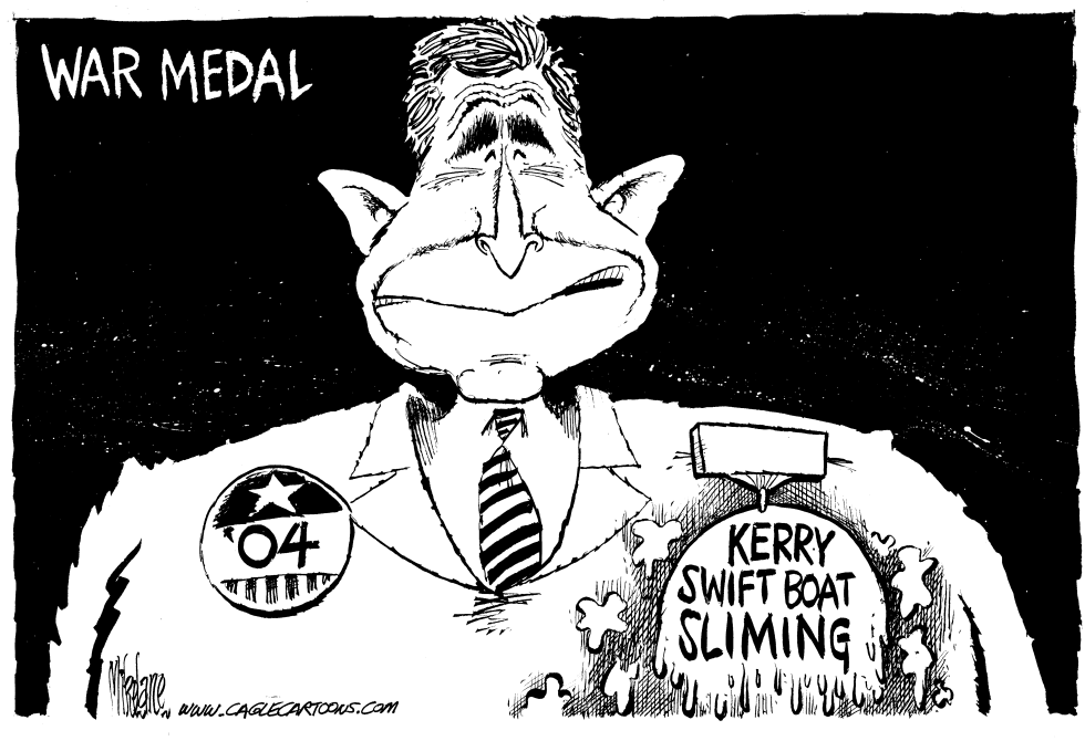  BUSHS MEDAL by Mike Lane