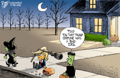 TRUMP COSTUME by Bruce Plante