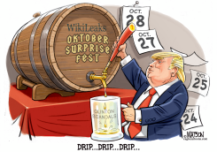 WIKILEAKS OKTOBER SURPRISE FEST by R.J. Matson