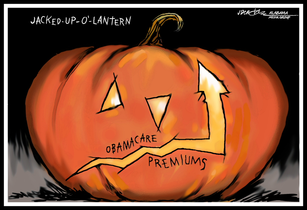 Obamacare Jacked-up-o'-lantern