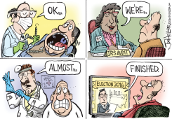 ARE WE DONE YET by Joe Heller