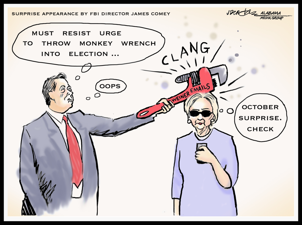 James Comey & Hillary Clinton