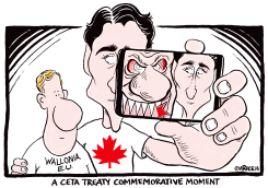 CETA TREATY COMMEMORATIVE MOMENT by Ingrid Rice
