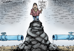 STANDING ROCK by Joe Heller