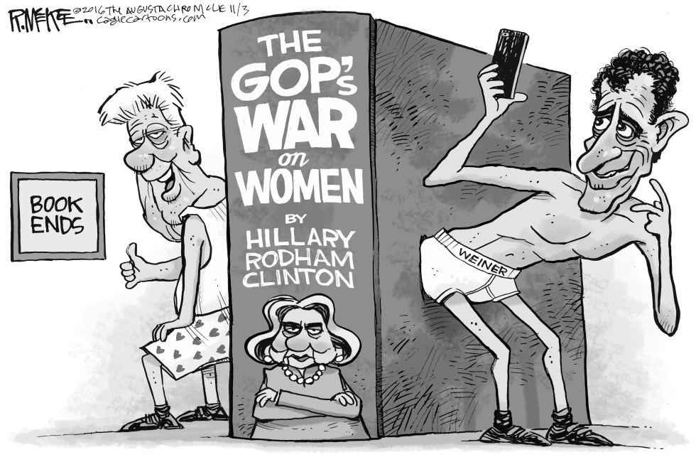 Hillary Book Ends